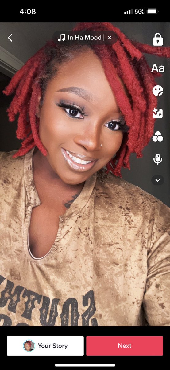 Aesthetic_Tina's tweet image. Locs #locd #redlocs #locgang