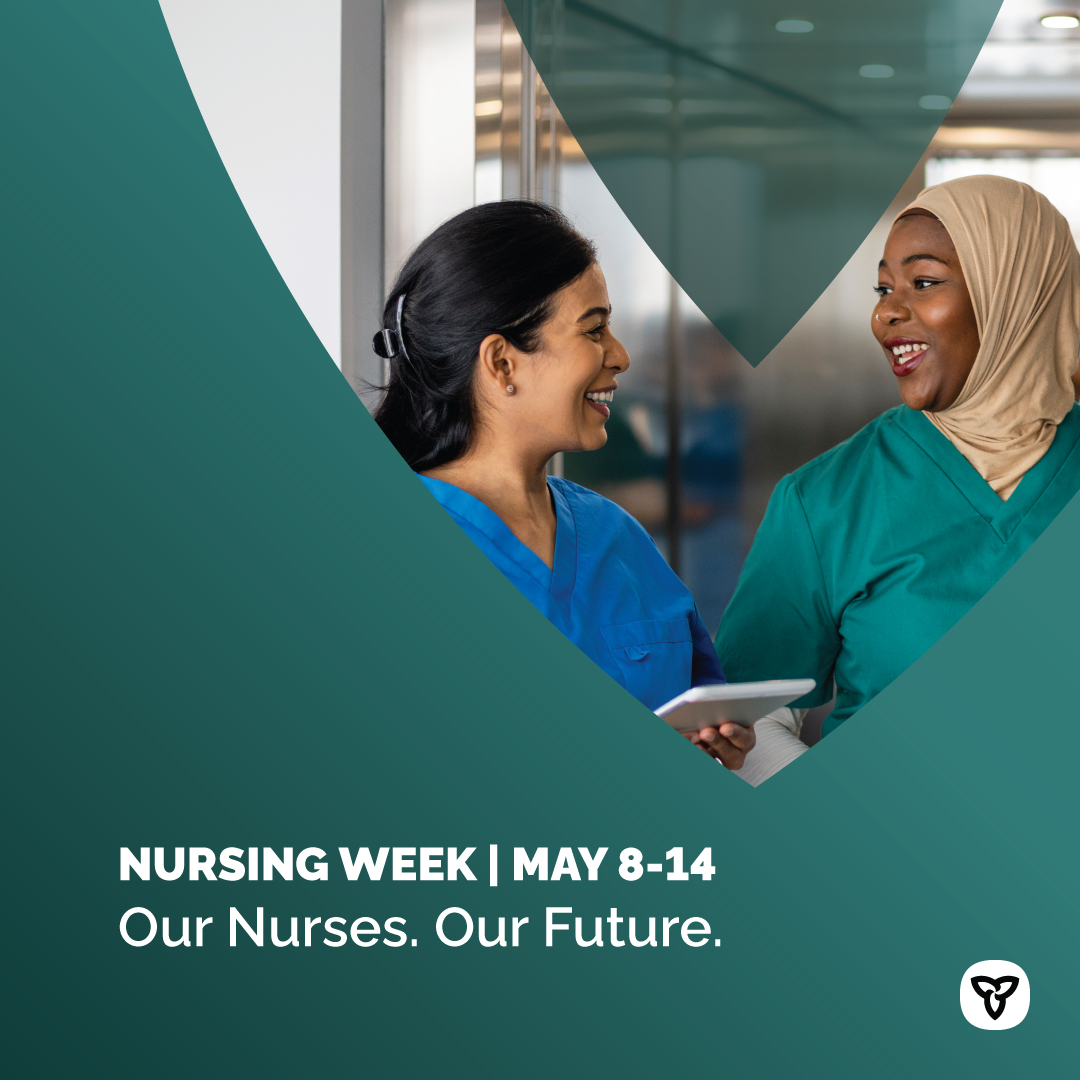 ONThealth's tweet image. Ontario offers free tuition for registered nurses (RNs) to upskill in #CriticalCare.

This spring, nearly 600 RNs will complete their upskilling education &amp;amp; will soon be ready to support critical care in hospitals across Ontario. ontario.ca/page/careers-h… #NursingWeek