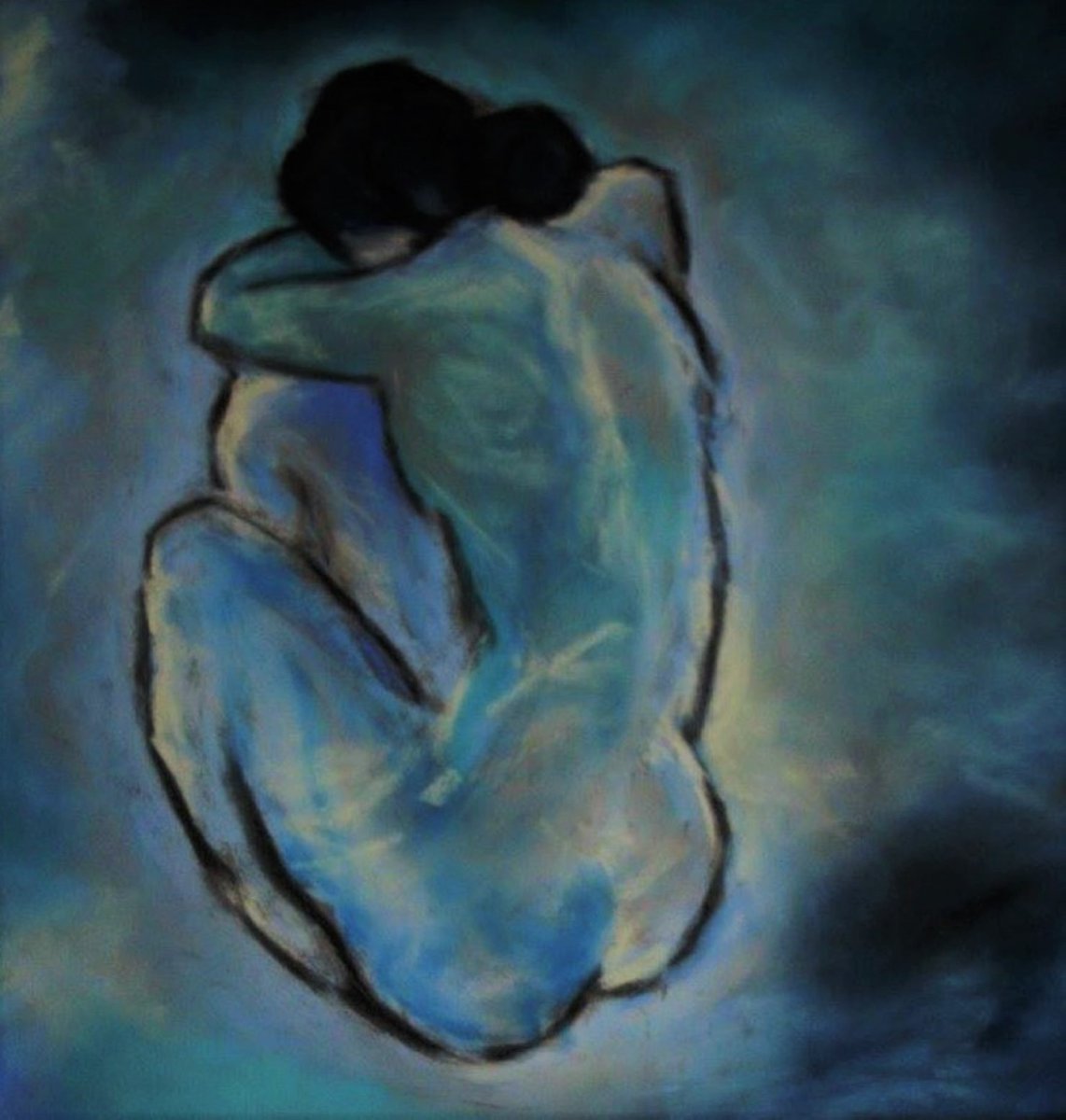 DevakiSeena's tweet photo. 'The Melancholy of the Nude' #StephenDunn 

She was thinking it was time
to be naked again, to take something off
for someone more interested in her
than in art. She wanted to be treated
more by hand than by eye,

wanted her clothes pulled at, torn,
tossed on the floor. This sometimes
made it hard for her to pay the rent.
She was a professional nude, good
at being still for hours at a time,

and practiced at doing what she was told
in a world where she was both woman
and thing. Always she’d return from desire
to the equipoise of her job, sated,
almost penniless, and often with a smile,

which the artist—because the nude belonged
to him now—would try to ignore, or change.

#poetry #poetrycommunity #poetrylovers #poetrytwitter 

pastel copy of a Picasso