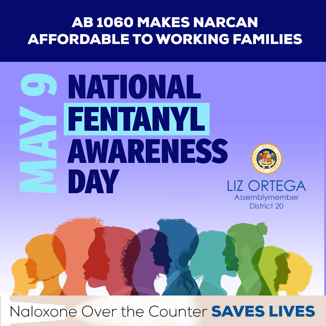 I am re-committing to addressing this public health crisis. As a mother of four, this crisis keeps me up at night. That’s why I am authoring #AB1060, which makes Narcan affordable to working families. Let’s work together to save lives. #FentanylAwarenessDay #onepillcankill