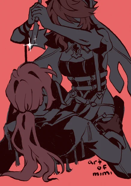 diluc and rosaria are always at the scene of the crime