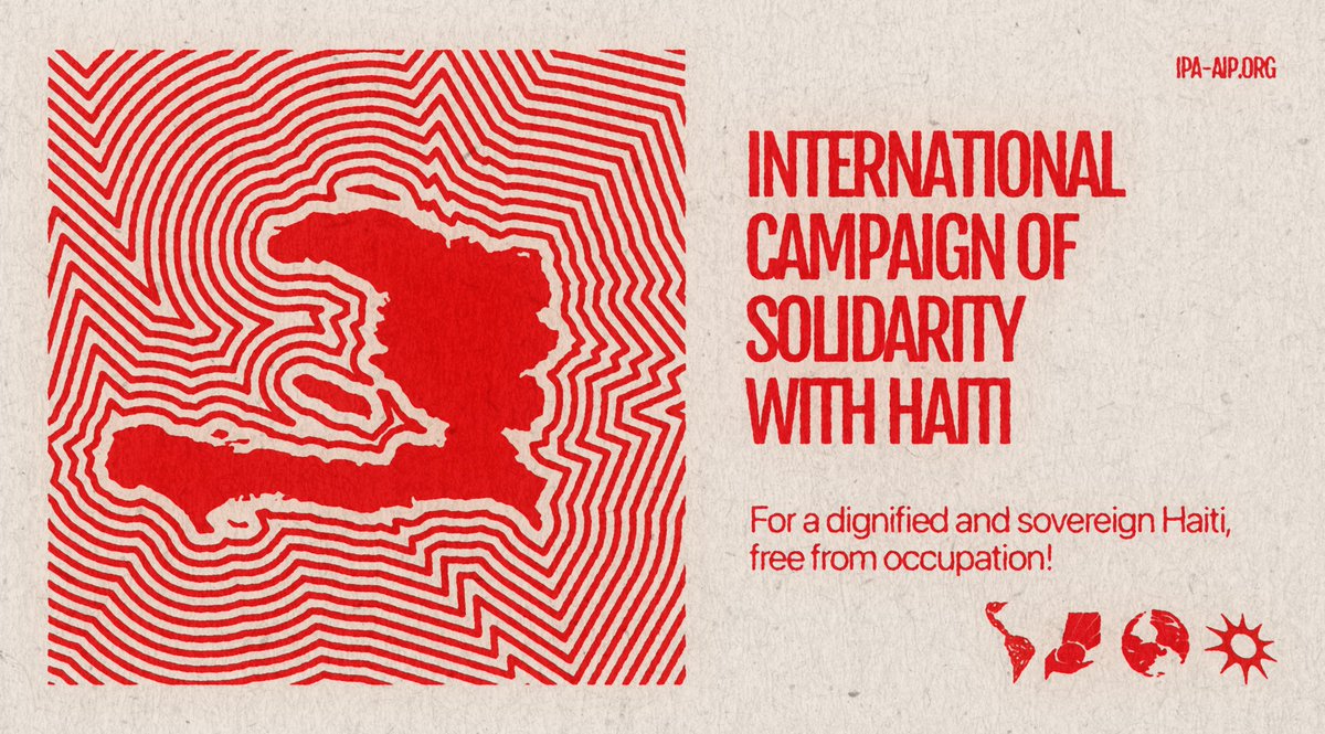 In the last few days, the press reported that the Biden administration asked Brazil's government of Lula to try to convince China to approve a foreign intervention in Haiti at the UN.

We reject U.S. attempts to push for military intervention in Haiti.
