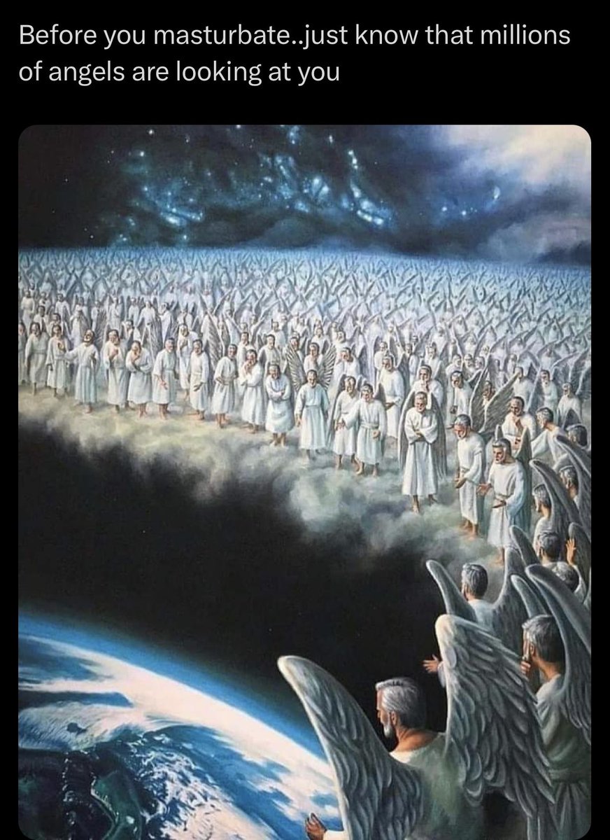 SilvaNeves3's tweet photo. I didn’t know angels were non-consensual voyeurs…… 🤔 https://t.co/fxqAUiuZqP