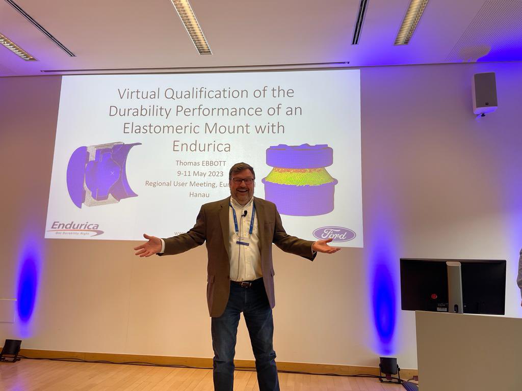 EnduricaLLC's tweet photo. 🌍 #Endurica goes global!
#RubberCon2023, SIMULIA EuroCentral, @RubberNews Rubber in Automotive Conference
Exciting times, all focused on #WinningOnDurability!
➡️ https://t.co/7aEBl6Kaii
#GetDurabilityRight #RubberIndustry #Simulation #FatigueAnalysis https://t.co/RARbTDM2uU