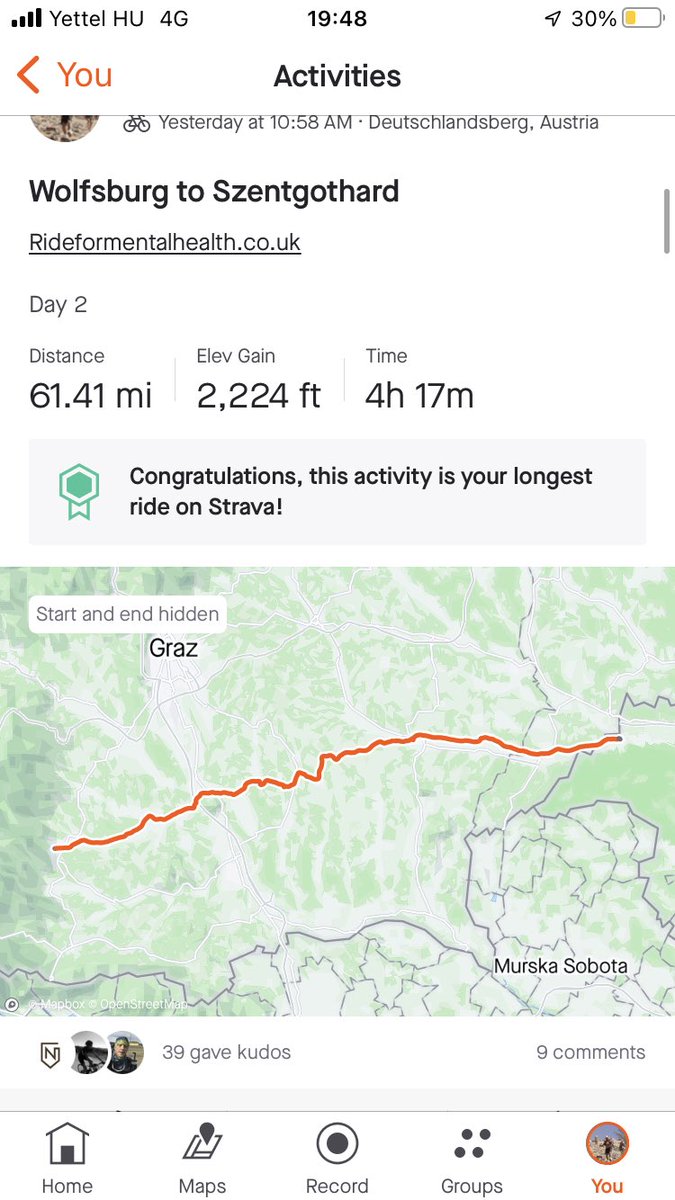nestofotters's tweet photo. Four days in to our cycle to Greece 
Please take a look at https://t.co/Ijb3RS9FMm and support 4 amazing charities.
follow the Graham dot on https://t.co/NZGoXFFPdT https://t.co/pGiXxhyIQ3