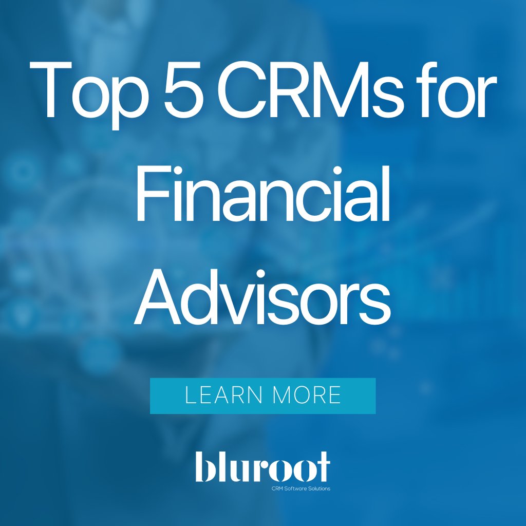 If you're a #FinancialAdvisor, you know how important it is to have the right tools to manage your clients' information and grow your business.

In this blog post, you'll discover the top CRM software options available for you.

Read now: bluroot.ca/top-5-crms-for…