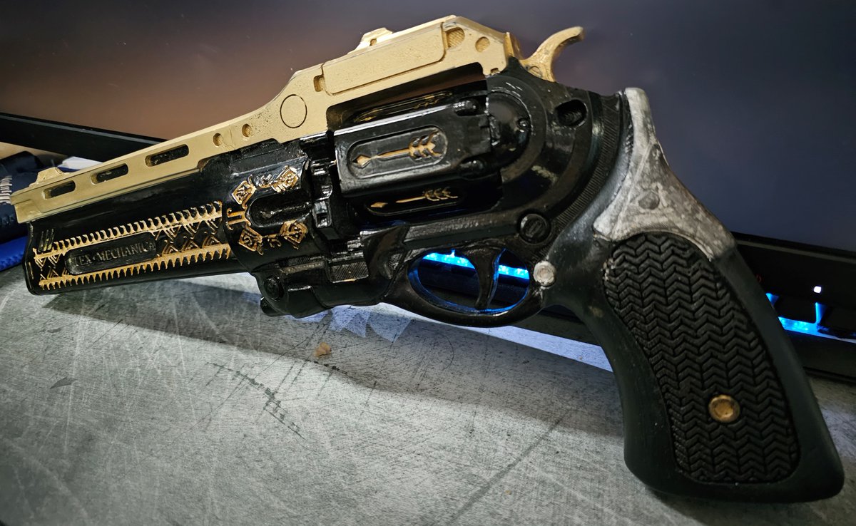 Nephuuuu's tweet photo. Got a msg on discord asking about an old project I had but never finished, realized I never put the WIP on twitter, so here it is, from Destiny II - The Last Word

#Destiny2 #Destiny2Props https://t.co/76ZLMhgmxy