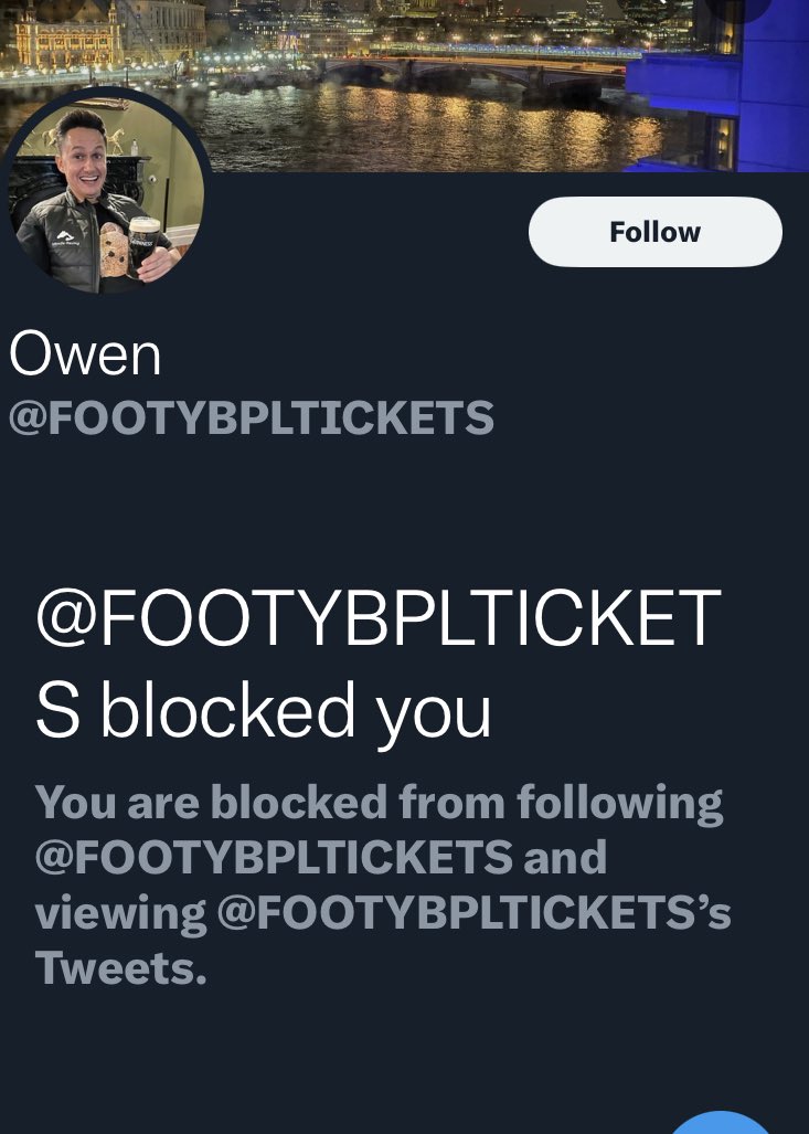 Just a reminder do not attempt to buy tickets from this guy. Changed his name  …….. again but same scumbag @HamImages @wakeupwestham @westhamfootball @uktickets__