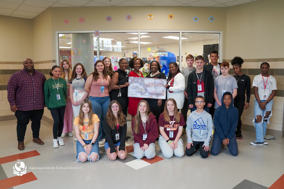 AppoSchools (@apposchools) on Twitter photo Join us in extending a thank you to <a href="/MAC_DST/">Middletown (DE) Alumnae - DST</a> for their $300 donation to Cantwell's Bridge Middle School! The money directly benefited the school store and was used to purchase cash boxes.
#apposhine Join us in extending a thank you to <a href="/MAC_DST/">Middletown (DE) Alumnae - DST</a> for their $300 donation to Cantwell's Bridge Middle School! The money directly benefited the school store and was used to purchase cash boxes.
#apposhine