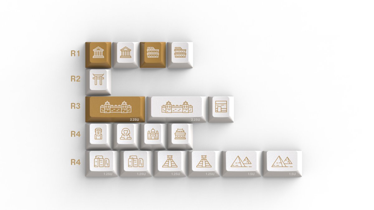 Looking for a keycap set to match your setup? Check out the GMK Civilization set! 👀

Got a kit already? Share your #pcsetup in the comments! 

🔗bit.ly/3LTcxlE