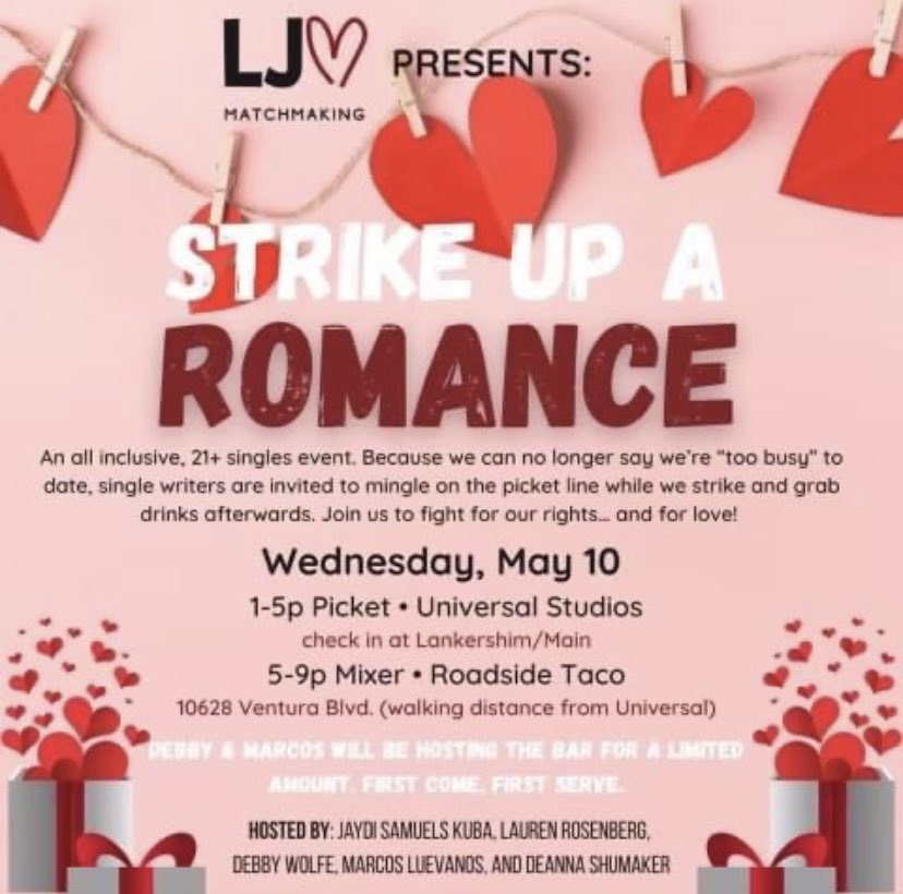 ISO: Single men (not for me! I got my dream man!). We have a lot of lovely ladies coming tomorrow. Men, don’t snooze on this. Please RT. #wganbcu #wgastrong