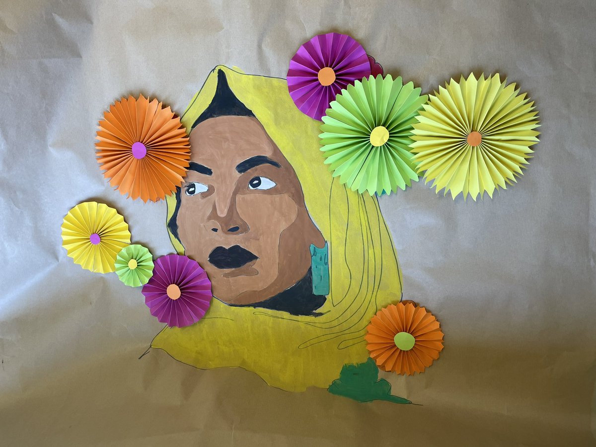 Some joy for today… here are more ANHPI Month art installation progress shots from our SJC meeting today, featuring the petition tracker in the background! #IBwillyoustandwithme

Can you guess who and where we took inspiration for our art? 

#intlELOC