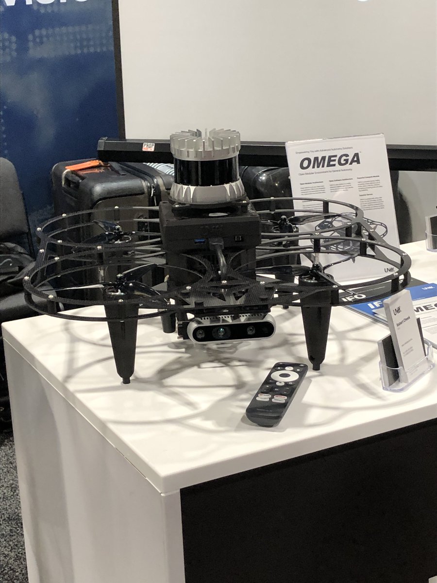 RajantCorp's tweet photo. Internationally known Drone manufacturer #UVify announces the Omega, featuring #Rajant's Cardinal radio at this year's #Xponential2023 trade show in #Denver. Please stop by booth 1734 to learn more details.
#Tradeshow #Cardinal https://t.co/AUXfWrnA9W