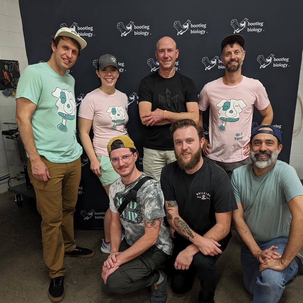 🍻 Our brewers are hanging out with @spotyeast at @bootlegbiology! They provide the yeast for our CMS, which gives it an extra kick of juicy citrus and tropical notes. The guys will be pouring CMS at @faitlaforcebrewing tonight. We hope to see some of… instagr.am/p/CsCPE-0Pfy-/