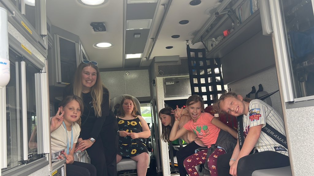Touring the Dodge County Ambulance <a href="/KMElem/">KM Elementary School</a> <a href="/MarkMatuska/">Mark D. Matuska</a> <a href="/KTTCNews/">KTTC News</a>  #sparkinginterest