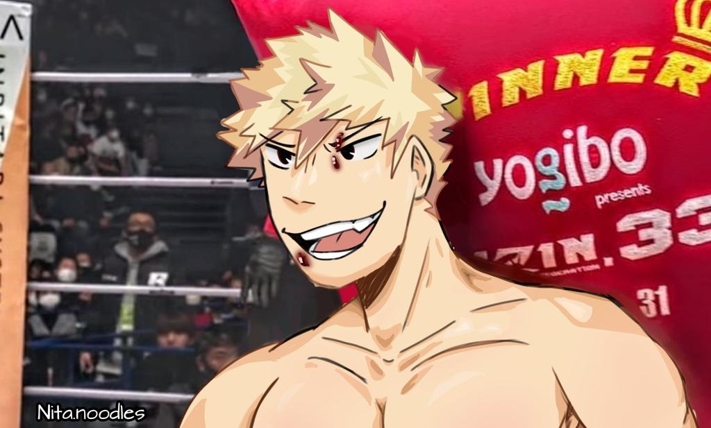 NitaxTNT's tweet photo. After so much time ☺️ at first I thought it was going to look bad on me, but it wasn't that bad 👍🏼
#bakugoukatsuki https://t.co/Vlzp3wnBEE