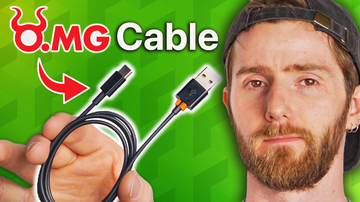 NEW VIDEO: I wouldn’t give this cable to my worst enemy - OMG Cable

youtu.be/mPF9f-PLDPc