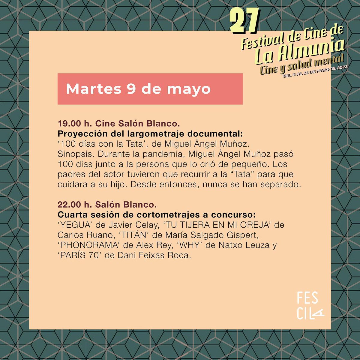 NachSolis_ICine's tweet photo. ¡Qué nervios! Acaba se arrancar la sesión de cortos del Festival de Cine de La Almunia .@fesciLA donde se proyecta PARIS 70. ¡Esperamos que os guste nuestro homenaje a los enfermos de Alzheimer y a sus cuidadores! 
.@danifeixas .@alainhernan #fescila #paris70film #paris70 https://t.co/EspN7c3CGu