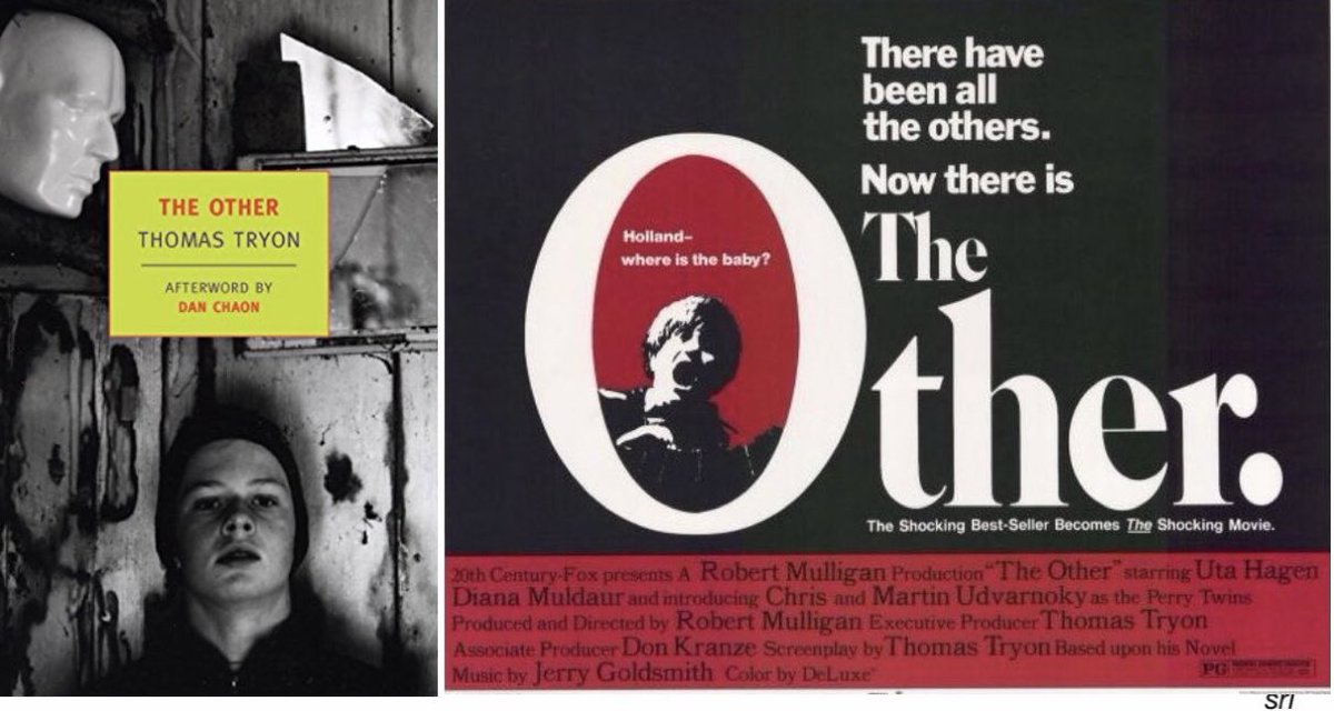 SaveRedlandLibr's tweet photo. 11pm TODAY on @TalkingPicsTV 

The 1972 #Horror #Mystery  film🎥 “The Other” directed by #RobertMulligan from a screenplay by #ThomasTryon based on his 1971 novel📖 of that name

🌟#ChrisUdvarnoky #MartinUdvarnoky #UtaHagen #DianaMuldaur #NormaConnolly #VictorFrench https://t.co/U4lr4q85Ez