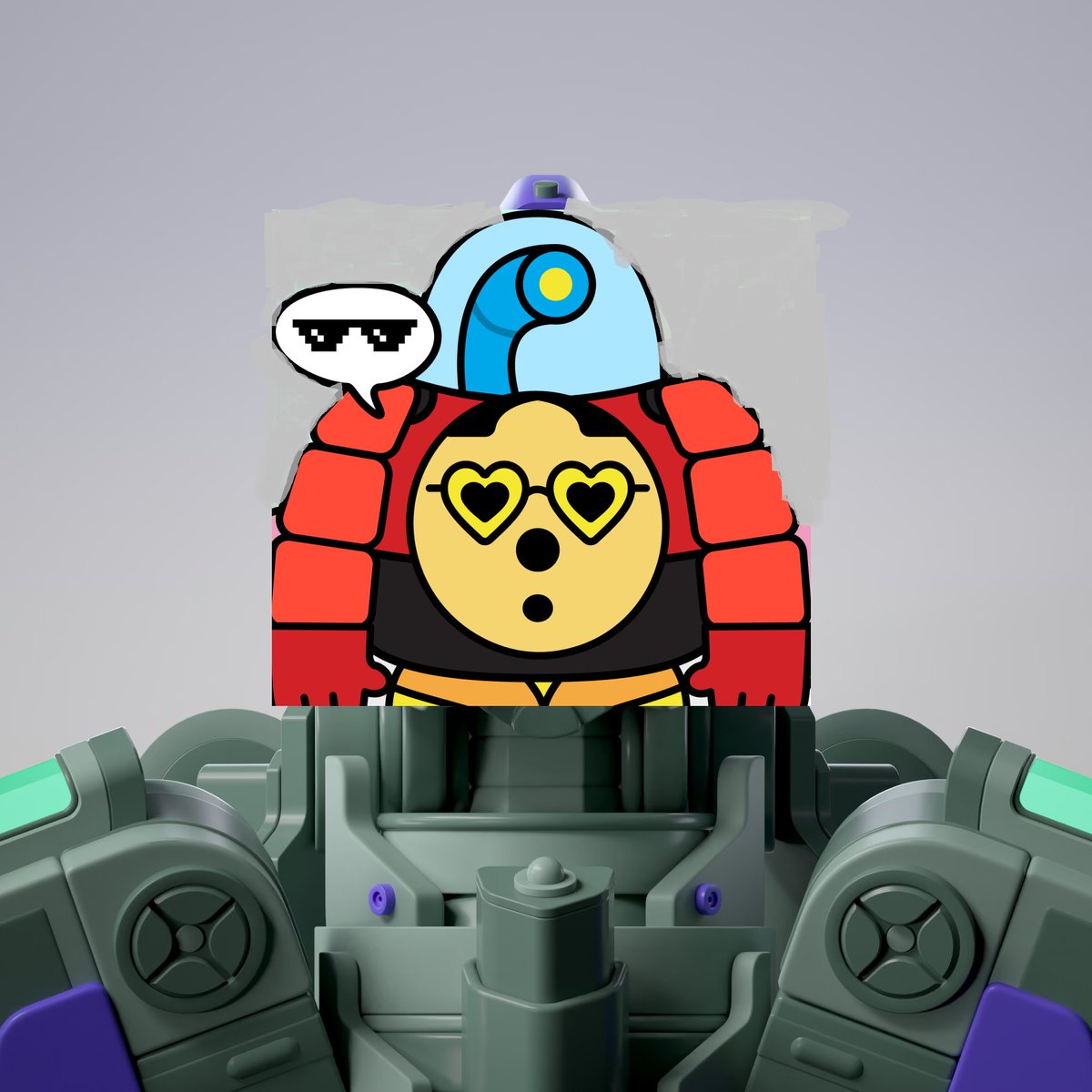 OsasSasos's tweet photo. My Moca + Meka == MocaMeka
@MocaverseNFT
×
@MekaVerse 
#MocaBuilder #Mocamigos #mocaverse #Fusion https://t.co/LnN3slWEbl