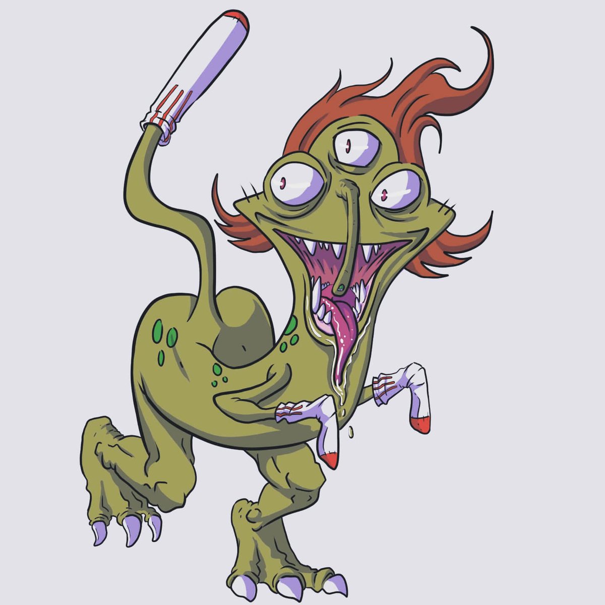 Boblearned's tweet photo. @drawfeeshow , I wanted to repost my version Bingus from the early Drawfee episodes. They are from my favorite episode! https://t.co/4QsbOHCn2a