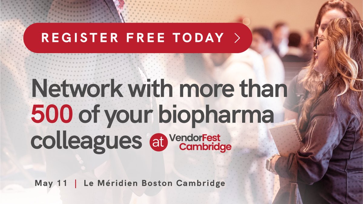 BiotechVF's tweet photo. #VendorFestCambridge is making Bioconnections Easy.  500 #biopharma + #lifesciences vendors in 1 room.

Join us Thursday (May 11) at the @LeMeridienCamb from 12pm-4pm.   Register free https://t.co/j695irgMEx https://t.co/abTUEMFHsn