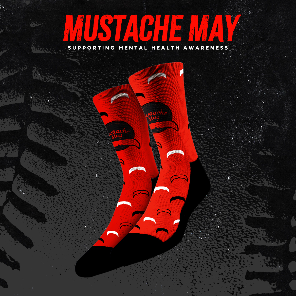 Have you heard?! It's officially Mustache May and we've partnered with San Francisco Giants players to support Mental Health Awareness! 🧡 Grab your socks now &gt; forbarefeet.com/collections/mu…