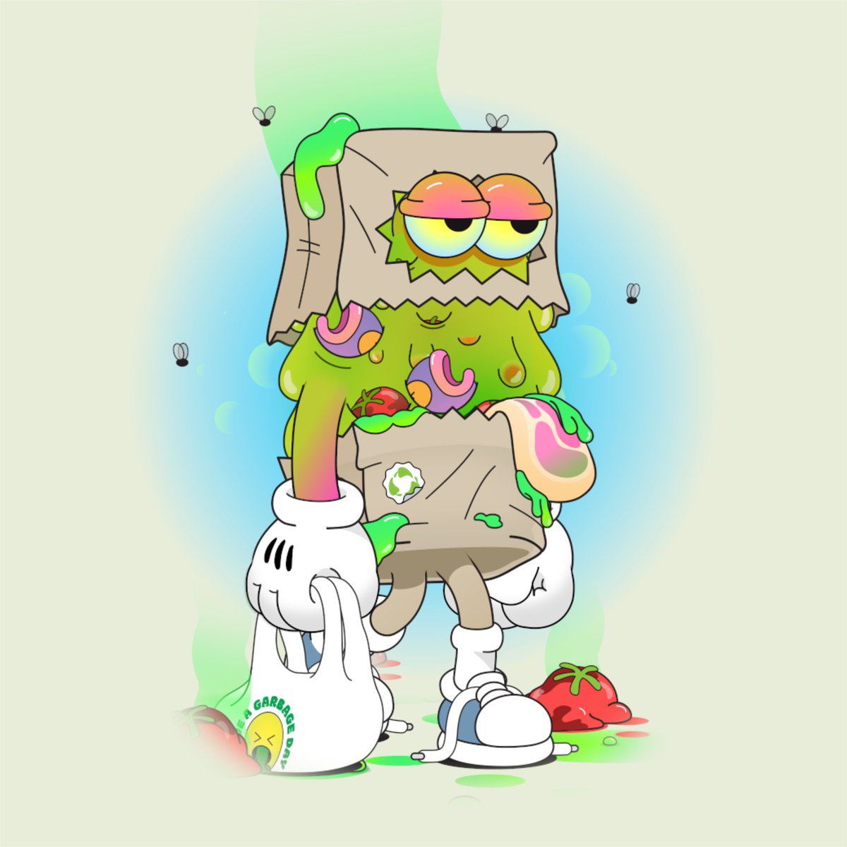 garbagefriends's tweet image. 44 frames of art