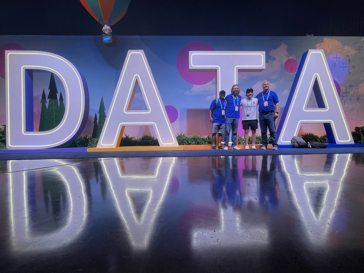 HelloSynerio's tweet photo. The team has arrived at the @tableau Conference! Ready to learn and ready to share how we go beyond data! #data23 https://t.co/zUVU77NOz1