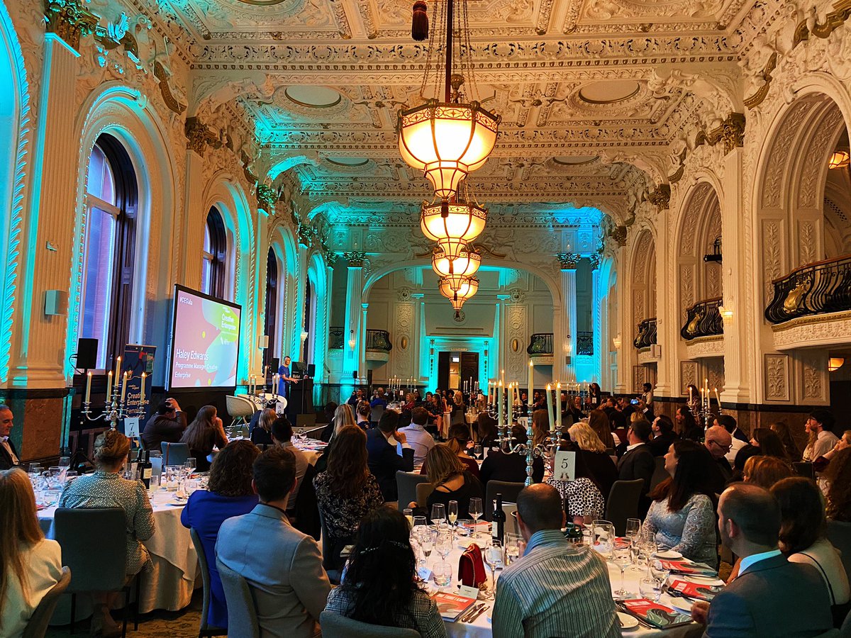 WeAreCreativeUK's tweet photo. Tonight, we’re in #Birmingham, celebrating five years of Creative Enterprise and the incredible #screen innovators we’ve worked with and supported!

Learn more about Creative Enterprise opportunities and the work our team do at https://t.co/FizPnAIBHS

#CEGala https://t.co/d911rQuKDn