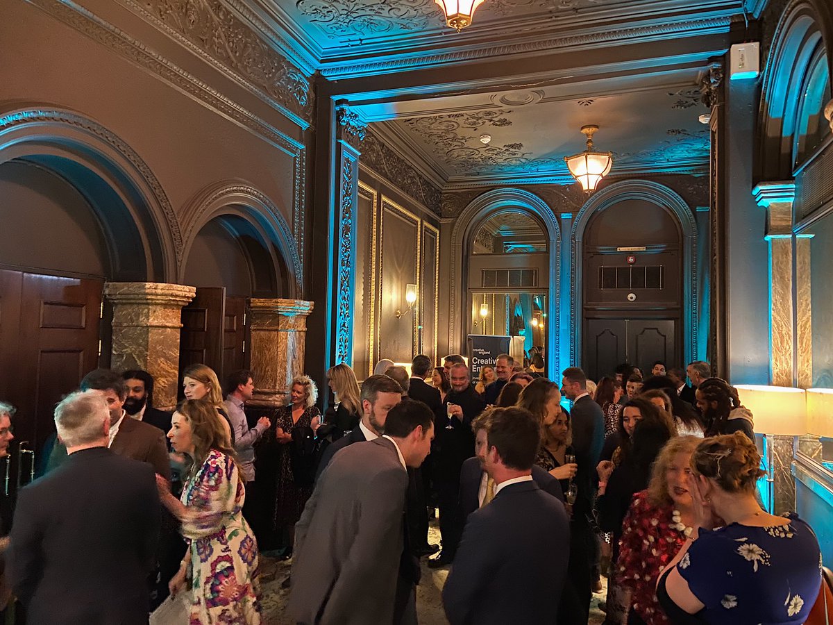 WeAreCreativeUK's tweet photo. Tonight, we’re in #Birmingham, celebrating five years of Creative Enterprise and the incredible #screen innovators we’ve worked with and supported!

Learn more about Creative Enterprise opportunities and the work our team do at https://t.co/FizPnAIBHS

#CEGala https://t.co/d911rQuKDn