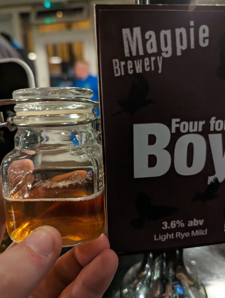 TheBimbleInn's tweet photo. @MagpieBrewery we edited your "dark ruby mild" pump clip for you.  We are nice like that 👍 https://t.co/OQpKqzB4q6