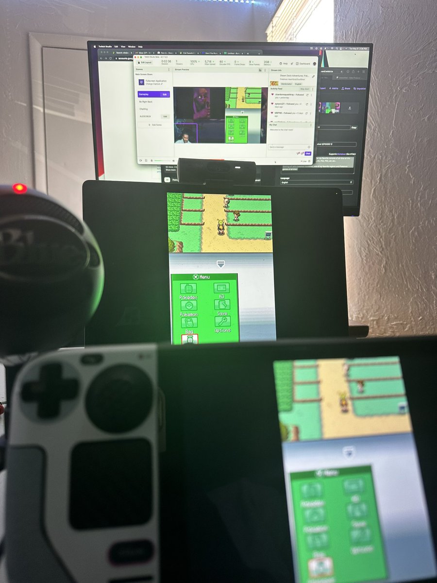 wokewithkd's tweet photo. 🔴 LIVE NOW
Steam Deck Adventures: Pokémon Soulsilver Rom Hack, StormSilver.

Tune-in!
https://t.co/dXGAQToAtz https://t.co/0er0PrRRQq