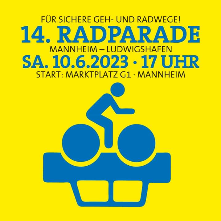 IJoneleit's tweet photo. Monnem Bike und damit auch die Radparade rücken näher. Wer Lust und Zeit hat Ordner*in an der Radparade zu sein, gerne melden.
Wann: 10.06.2023, 16:30h (Start Radparade ist 17h)
Wo: Marktplatz
@quadradentscheid @criticalmassm @adfc_ma

#Monnembike #Radparade #Verkehrswende https://t.co/exon4cKseQ