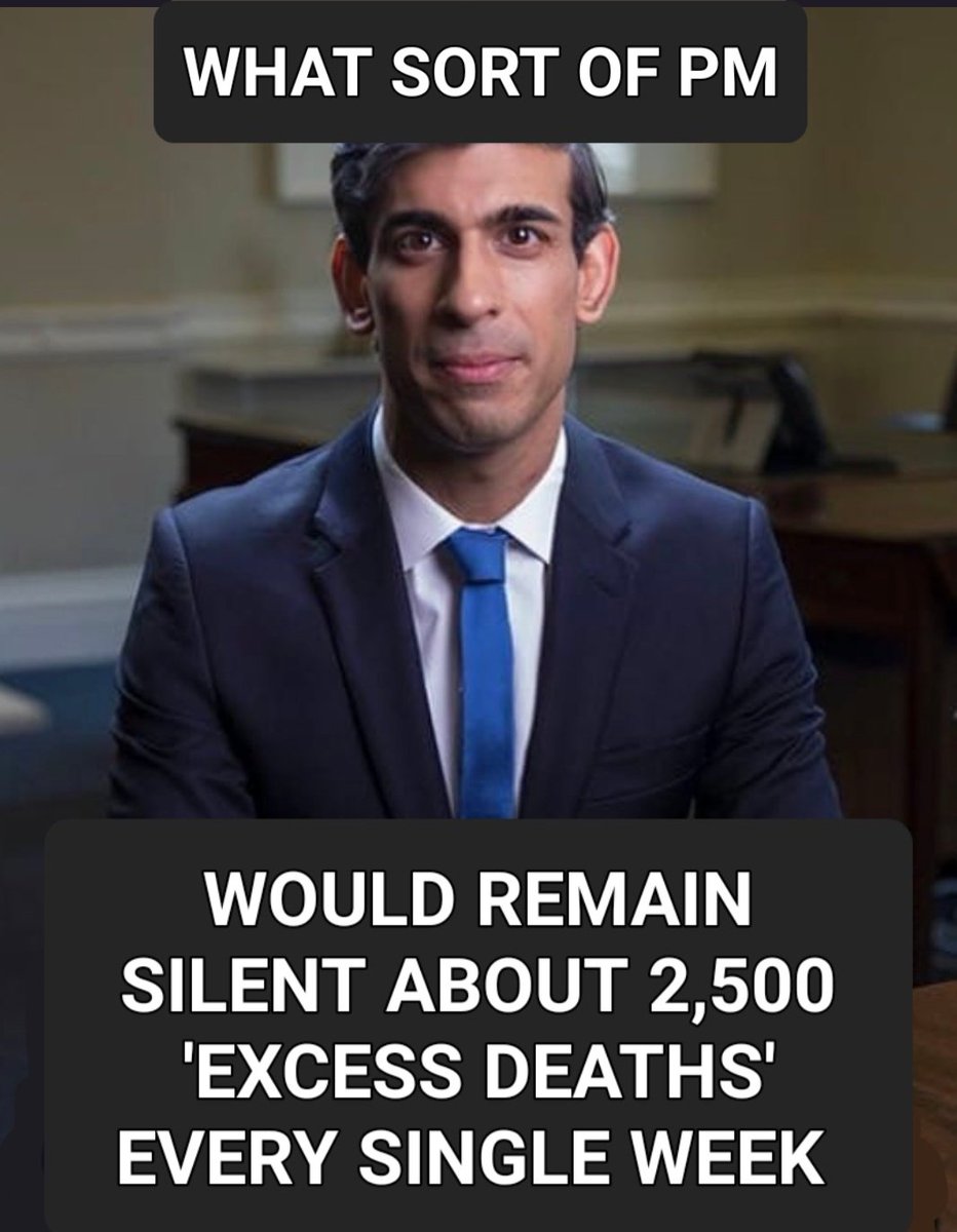 PaulAqua2's tweet image. Official - Excess Deaths in the UK have now reached a horrifying 2,500 a week and still rising !!