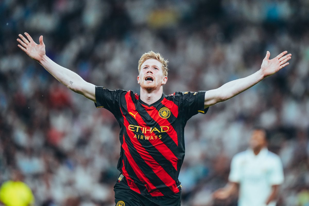 Real Madrid 1-1 Manchester City: Kevin De Bruyne rocket earns Manchester City first-leg draw with Real Madrid