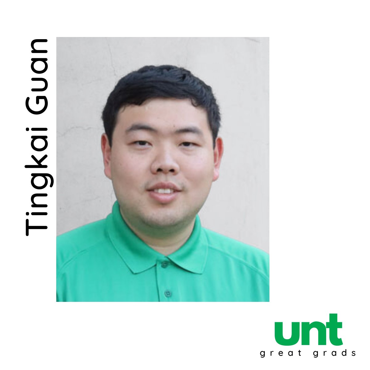 “Learning is where everyone begins their exploration of the world. That’s where I can make a difference — from the root of the human learning and educational process,” #UNTGreatGrad Tingkai Guan says. ci.unt.edu/great-grads

#UNTCOI #UNTLTECH #iSchool #UNT23 #LearningTechnology