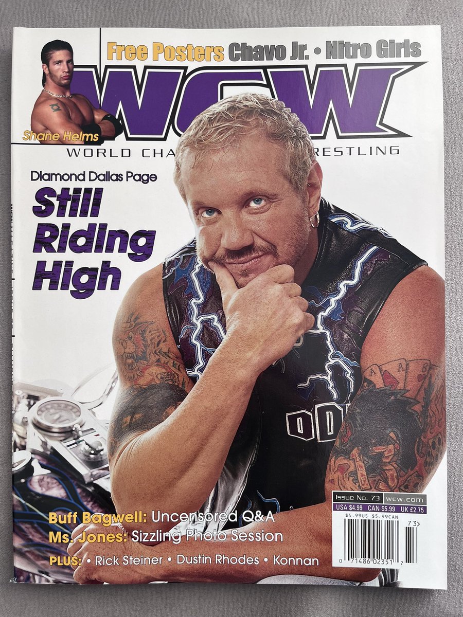 New to the site are back issues of WCW magazine!  Issues from 2001 have been added!  Website in bio. #wrestling #wwf #wwe #wcw #aew #vintage #DDP #diamonddallaspage #oldschoolwrestlingmags #wcwmagazine @oldschoolmags @RealDDP @WWE