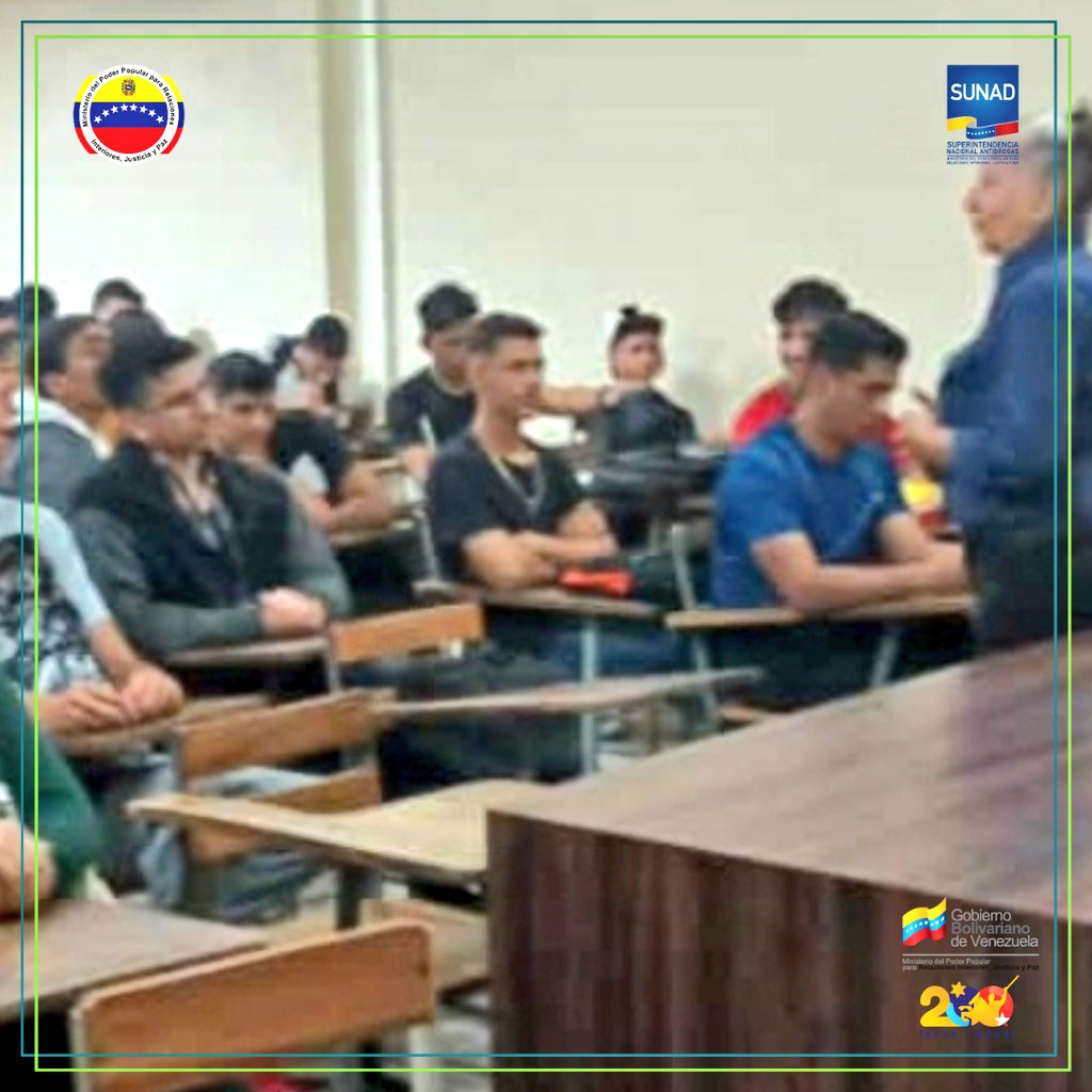SUNADzuliacol's tweet photo. #Enterate 👉  Funcionarios de la @SUNADzuliacol apoyan a la #UNERMB en el Plan de Acción de prevención juvenil por la Paz y la Vida a través de jornada informativa dirigido a estudiantes de Ingeniería en la sede de Ciudad Ojeda, cumpliendo así con el PNA 2019-2025 #Lagunillas https://t.co/AQB4kkq6V2