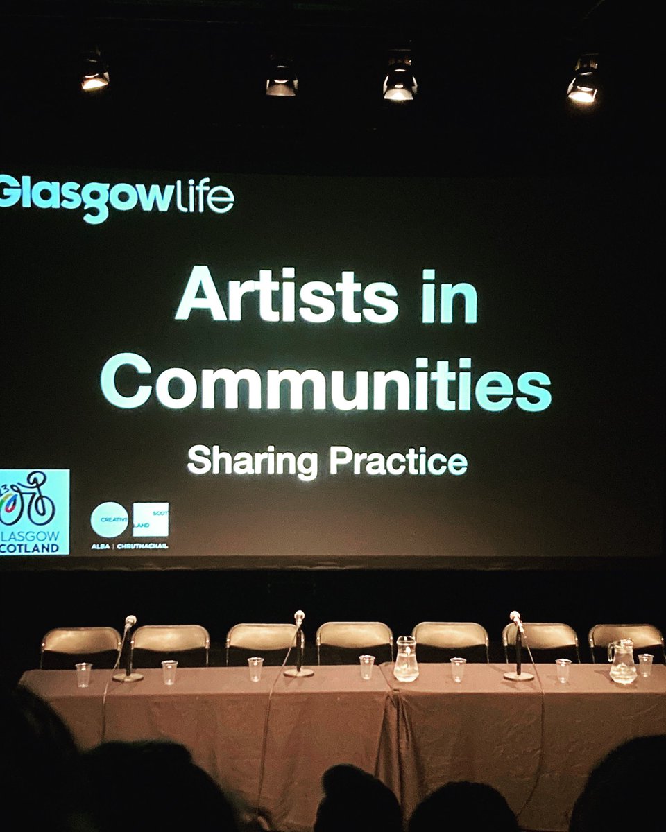 tricky_hat_'s tweet photo. It’s all about collaboration! 🤝
On Thursday, we had a brilliant day sharing what it means to be an Artist in Communities. @GlasgowTramway
We share next! We will share plans for ‘Round our Place’, an audio journey of meaningful places🌎
#scottishtheatre #trickyhat #glasgow https://t.co/rOd8CKiwOF