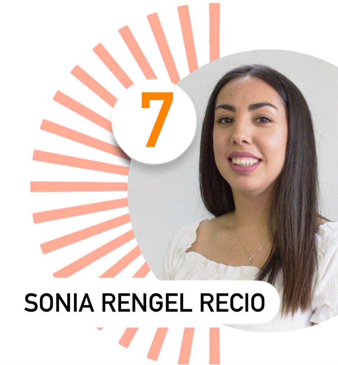 Cs_Alora's tweet photo. PRESENTACIÓN DE CANDIDATOS | Seguimos con nuestra número 7 Sonia Rengel Recio https://t.co/aihxhtraRM