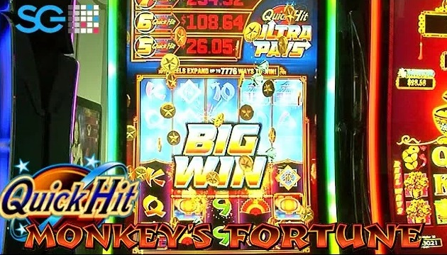 Quick Hit Ultra Pays: Monkey’s Fortune Slot Machine -  - Introducing Quick Hit Ultra Pays: Monkey’s Fortune! It has the Quick Hit feature and a Free Games bonus!