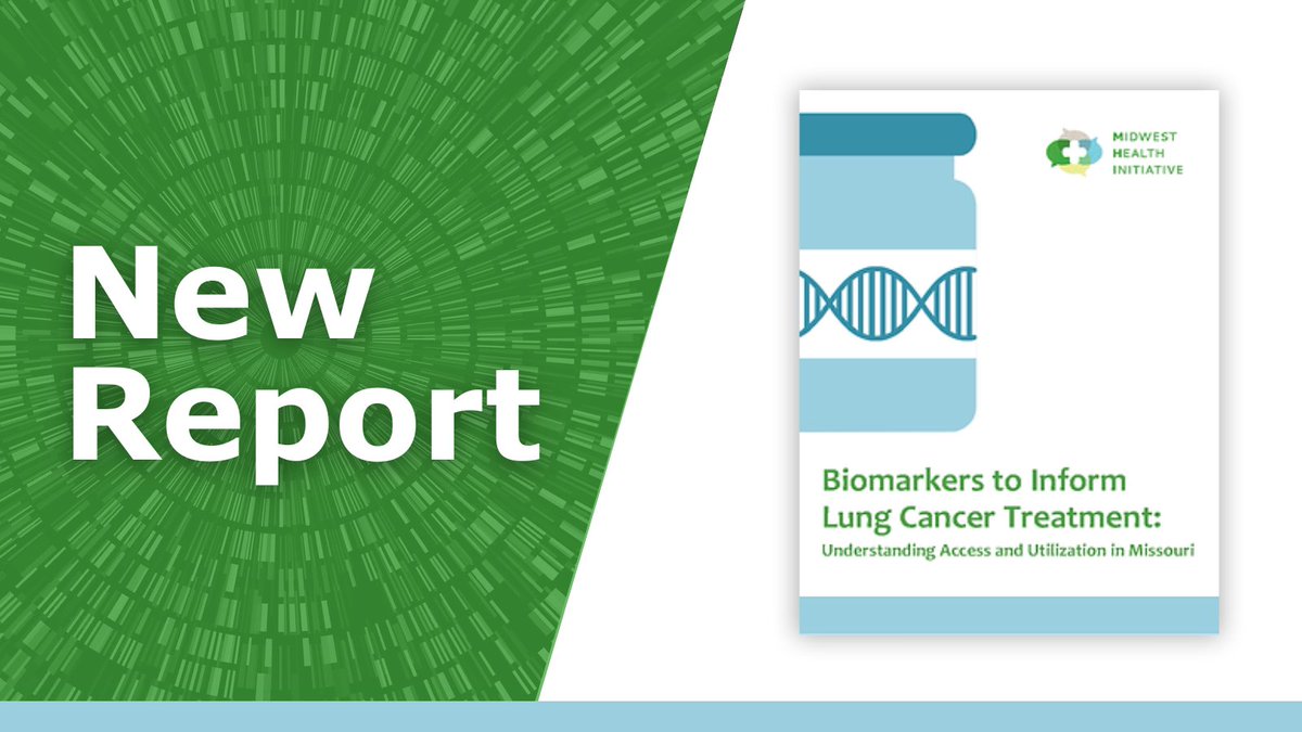 To accompany a recent report on lung cancer screening and diagnosis trends in Missouri, MHI undertook quantitative and qualitative analysis to evaluate coverage of and trends in biomarkers testing in Missouri. Access the report here: midwesthealthinitiative.org/biomarkers