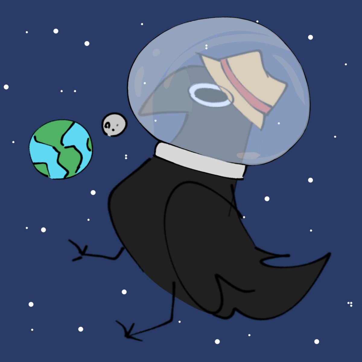 focus_doodles's tweet photo. Focus Doodle #348: ✨🚀 https://t.co/QunhwoXkow