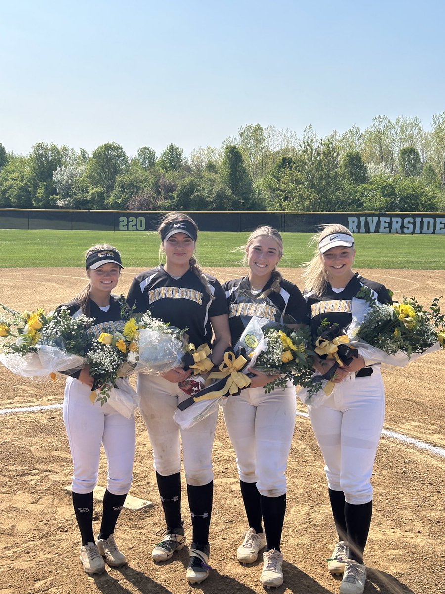 Make it a great night senior softball players! Good luck to you the rest of the season and beyond!