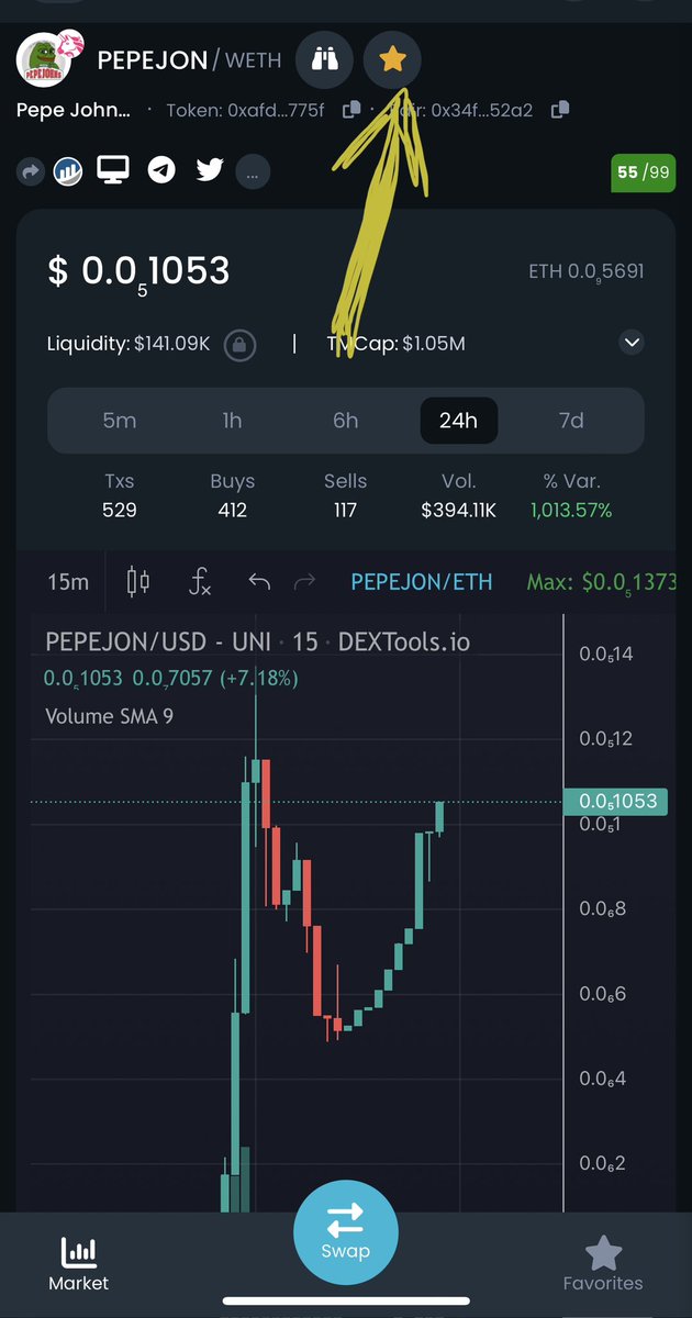 🔥 1000$ BÜYÜK ÇEKİLİŞ 🔥

1️⃣ RT YAP
2️⃣ Dextools bağlantısına tıkla favoriye ekle ve yoruma ekran görüntüsünü paylaş.

<a href="/pepejohnspizzas/">PEPEJOHNS PIZZA</a> ekibinden #BinancePizza gününde 20 takipçime dağıtılacak! 

⤵️⤵️
dextools.io/app/en/ether/p…