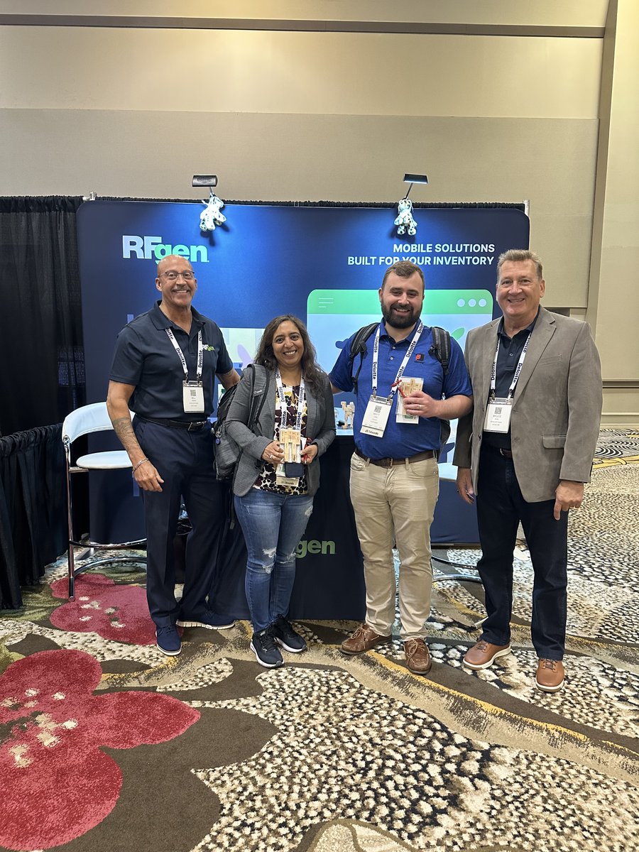 It's always a pleasure to catch up with our customers in person. We're thrilled to have had W.S. Darley &amp; Co. stop by our booth at #BLUEPRINT4D! Thank you for your continued support. 

Stop by booth 216 and discover ways to optimize your #inventory and boost your bottom line. 💥