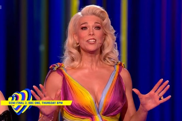 Hannah Waddingham was born to do this! She is ABSOLUTE perfection tonight. The look is right, the patter is perfect and her interactions are effortless. She deserves the world! #Eurovision #Eurovision2023