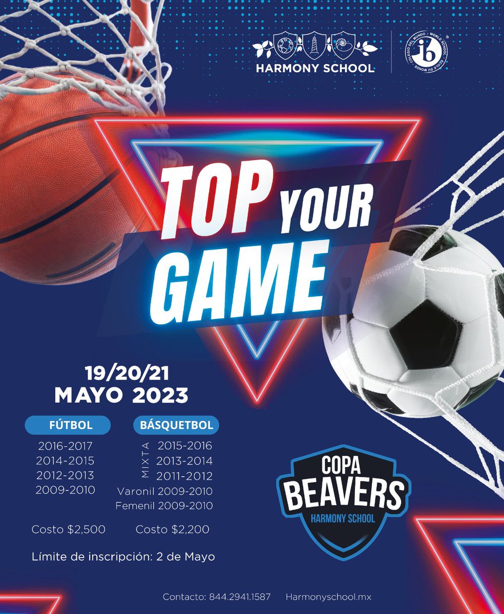 Copa Beavers! 🔥⚽️🏀
#TopYourGame