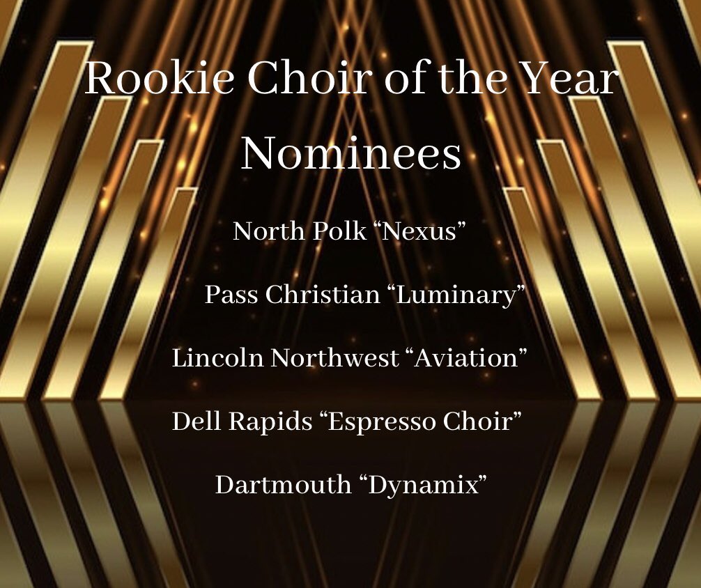 DHSDynamix's tweet image. Last chance to vote for us as “Rookie choir of the year”!!!